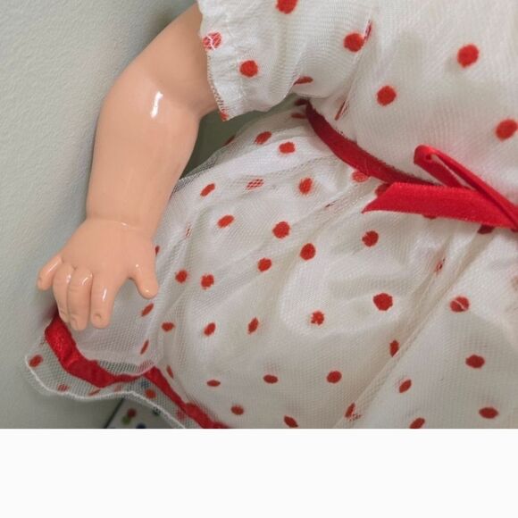 VINTAGE SHINING STAR HORSMAN SHIRLEY TEMPLE DOLL 18 INCHES W/ CERTIFICATE - Picture 4 of 10